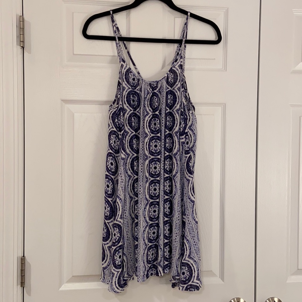 Roxy Windy Fly Away Print Dress Size Small